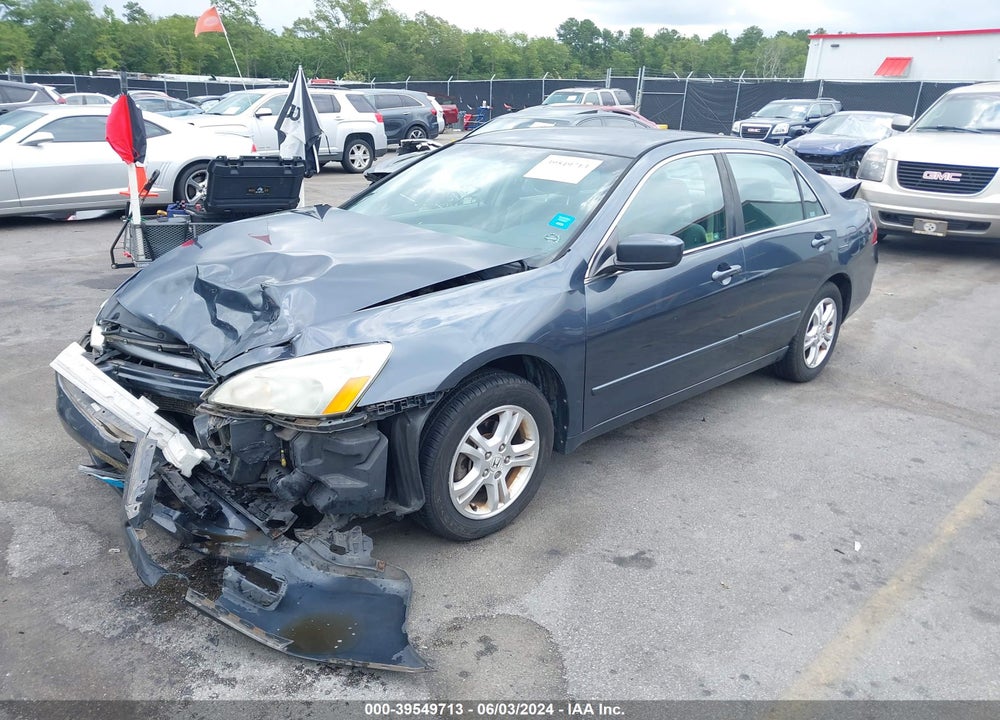 2007 HONDA ACCORD 2.4 SE VIN: 1HGCM56347A127288