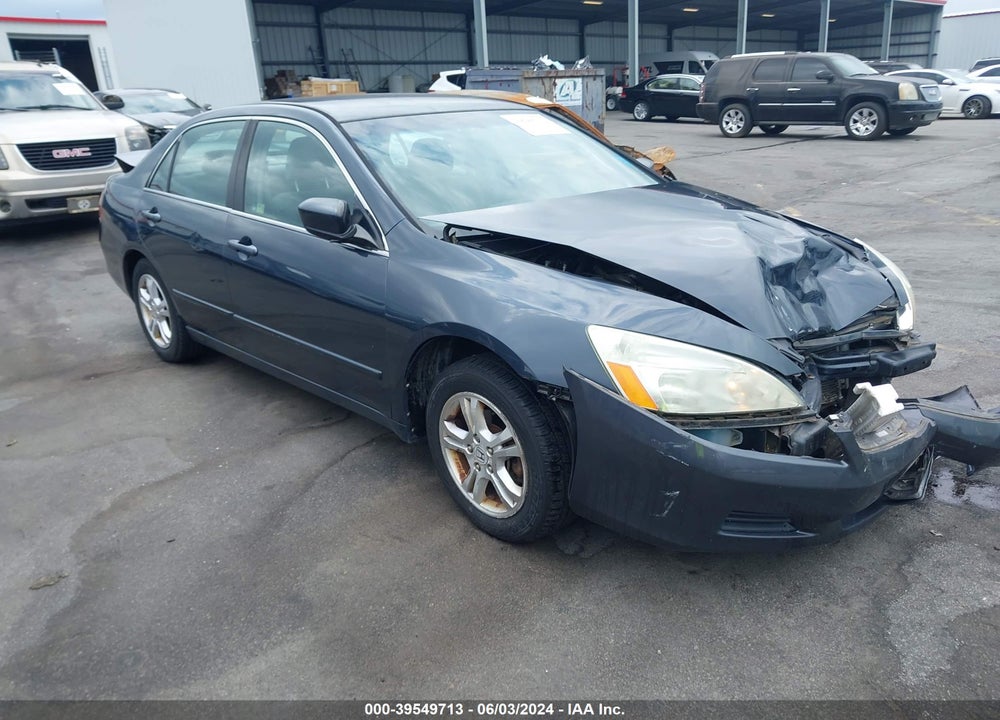 2007 HONDA ACCORD 2.4 SE VIN: 1HGCM56347A127288