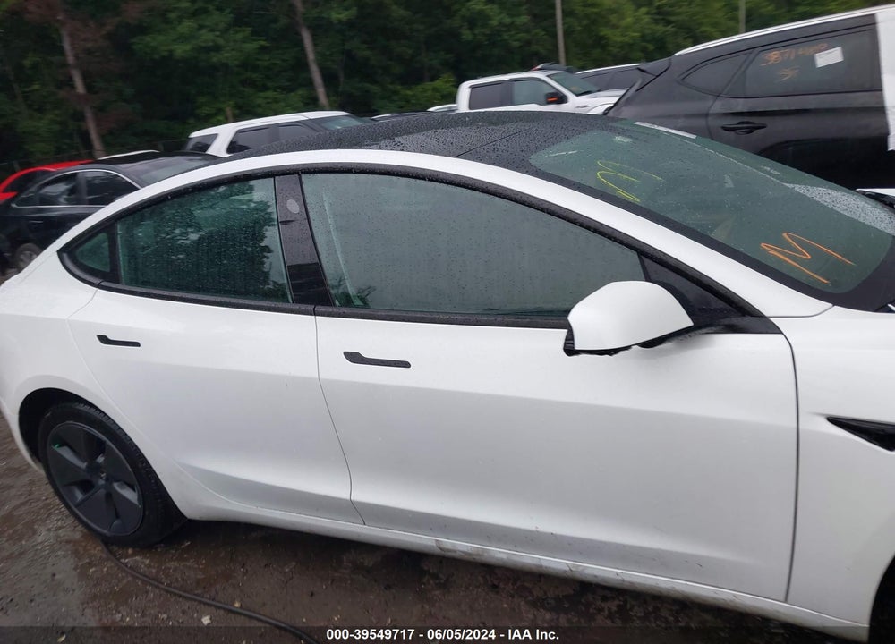 2022 TESLA MODEL 3 LONG RANGE DUAL MOTOR ALL-WHEEL DRIVE VIN: 5YJ3E1EB2NF181822