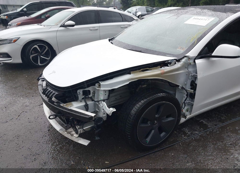 2022 TESLA MODEL 3 LONG RANGE DUAL MOTOR ALL-WHEEL DRIVE VIN: 5YJ3E1EB2NF181822