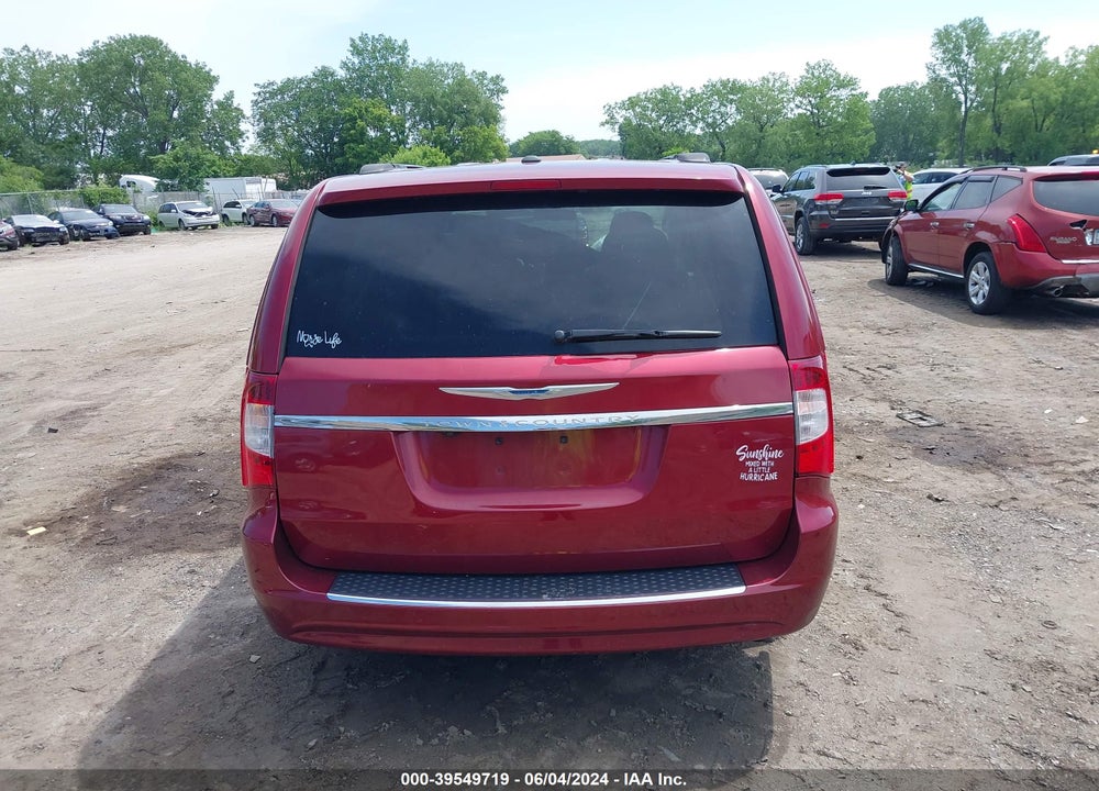2016 CHRYSLER TOWN & COUNTRY TOURING VIN: 2C4RC1BG9GR252781