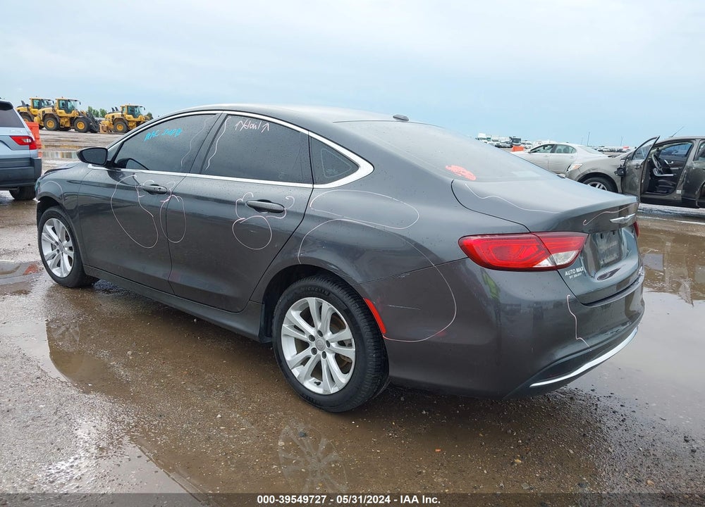 2015 CHRYSLER 200 LIMITED VIN: 1C3CCCAB9FN525886