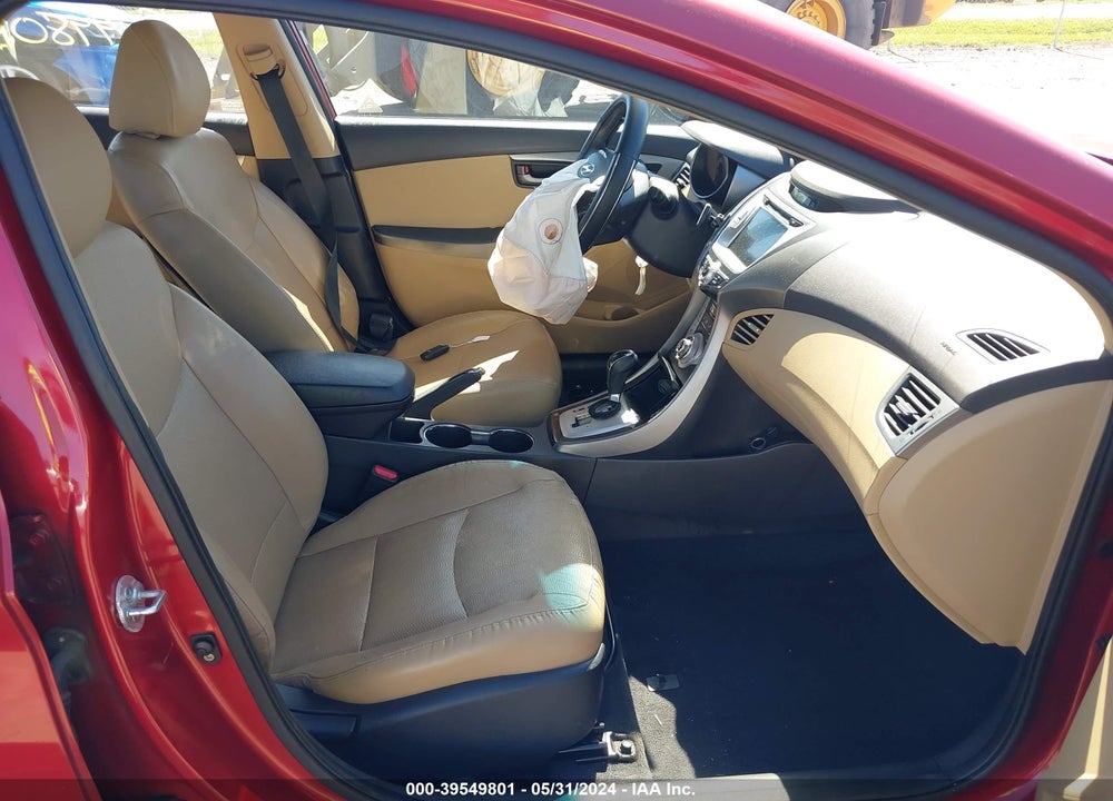 2012 HYUNDAI ELANTRA LIMITED (ULSAN PLANT) VIN: KMHDH4AE8CU219101