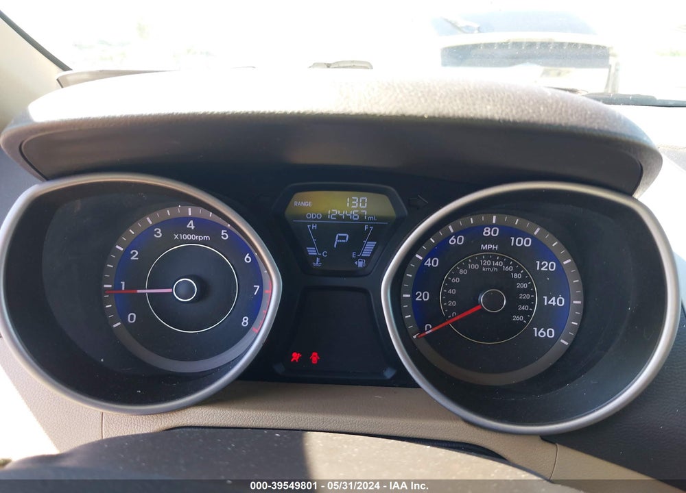 2012 HYUNDAI ELANTRA LIMITED (ULSAN PLANT) VIN: KMHDH4AE8CU219101