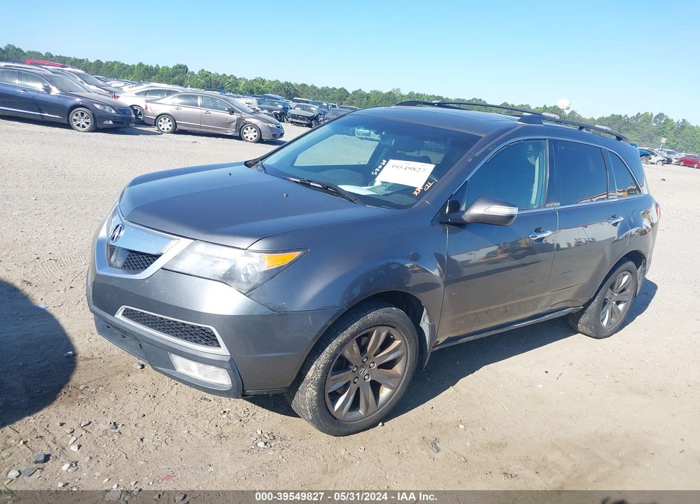 2010 ACURA MDX ADVANCE PACKAGE VIN: 2HNYD2H56AH529348