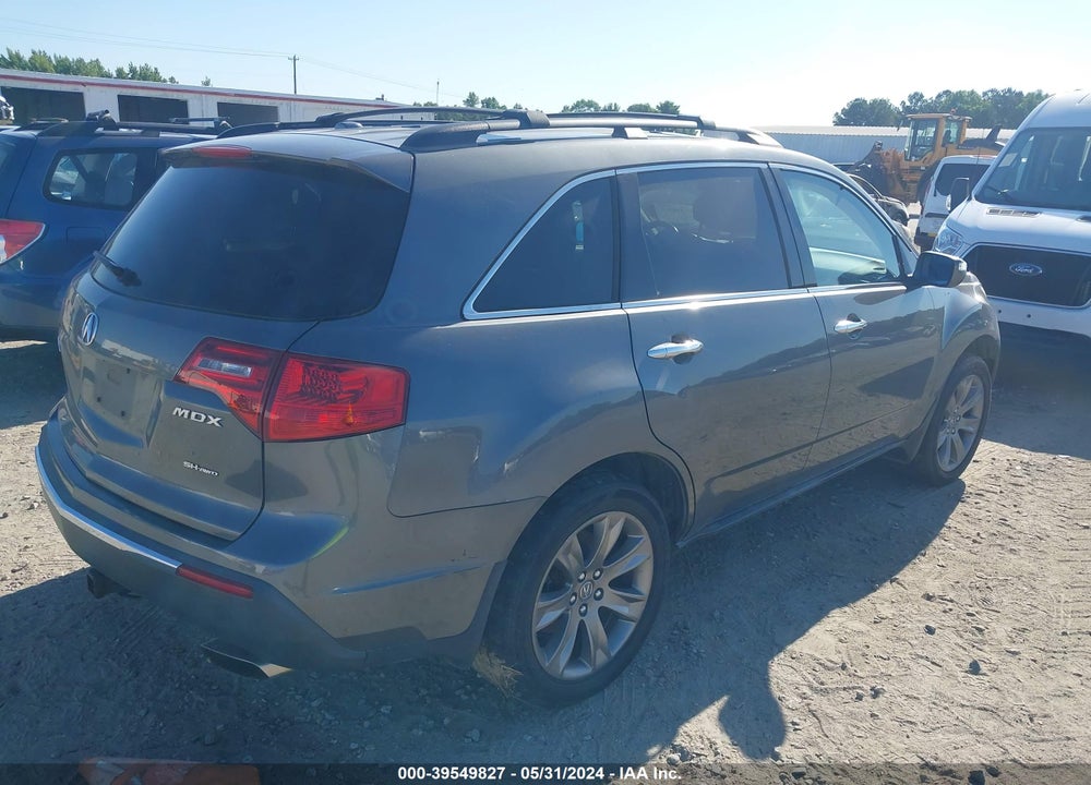 2010 ACURA MDX ADVANCE PACKAGE VIN: 2HNYD2H56AH529348