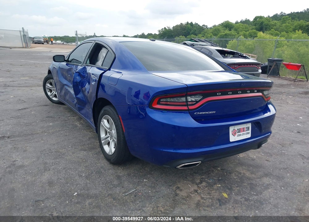 2021 DODGE CHARGER SXT RWD VIN: 2C3CDXBGXMH522483