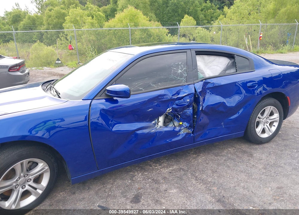 2021 DODGE CHARGER SXT RWD VIN: 2C3CDXBGXMH522483