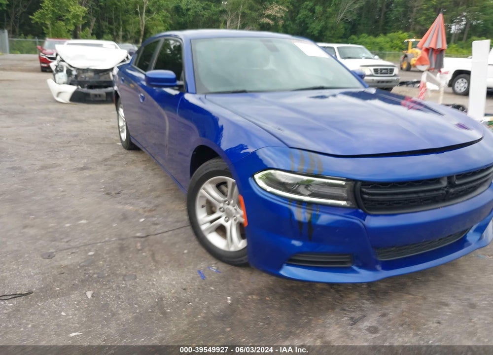 2021 DODGE CHARGER SXT RWD VIN: 2C3CDXBGXMH522483