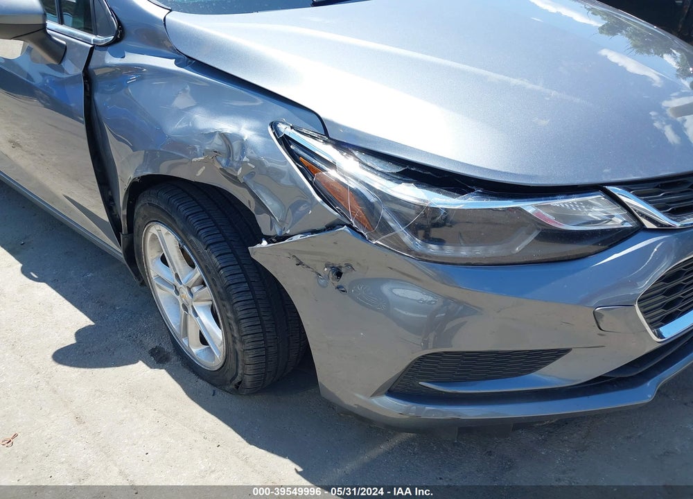 2018 CHEVROLET CRUZE LT AUTO VIN: 1G1BE5SM5J7193867