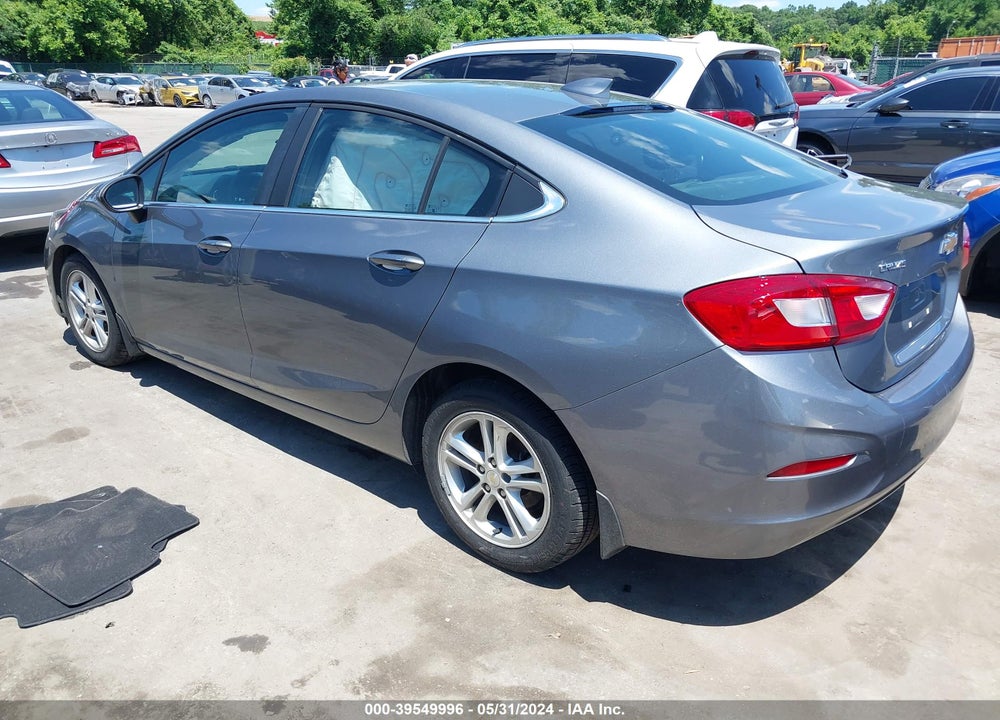 2018 CHEVROLET CRUZE LT AUTO VIN: 1G1BE5SM5J7193867