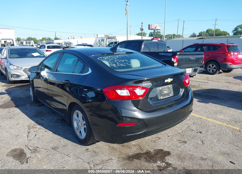 2016 CHEVROLET CRUZE LT AUTO VIN: 1G1BE5SM3G7294415