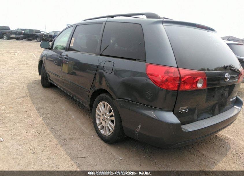 2008 TOYOTA SIENNA XLE VIN: 5TDZK22C28S154206