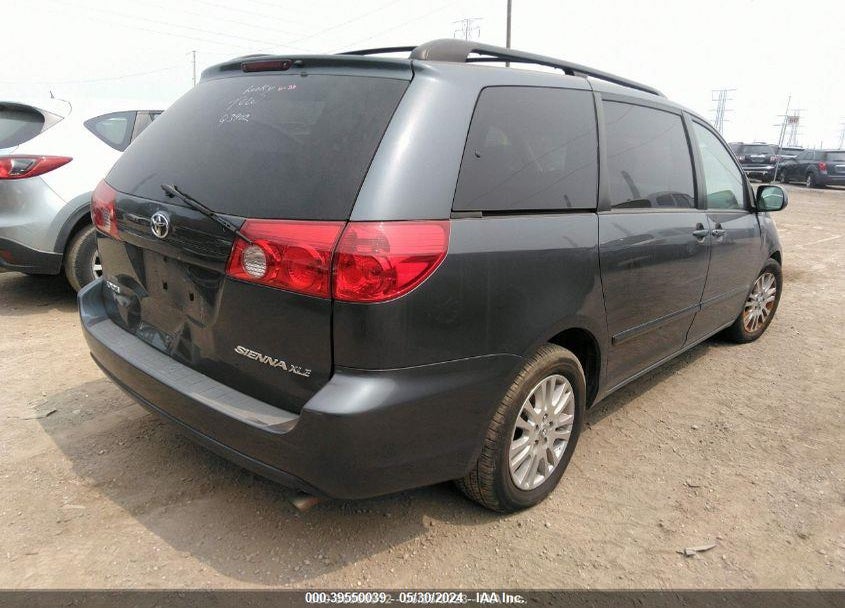2008 TOYOTA SIENNA XLE VIN: 5TDZK22C28S154206