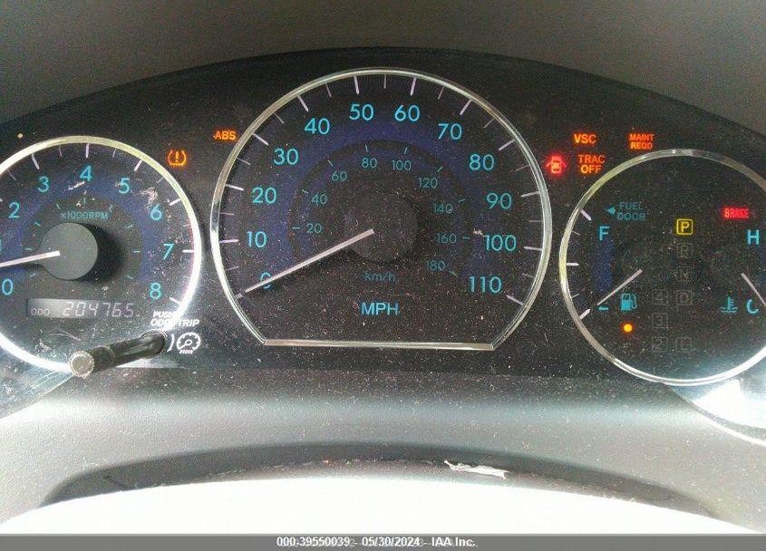 2008 TOYOTA SIENNA XLE VIN: 5TDZK22C28S154206
