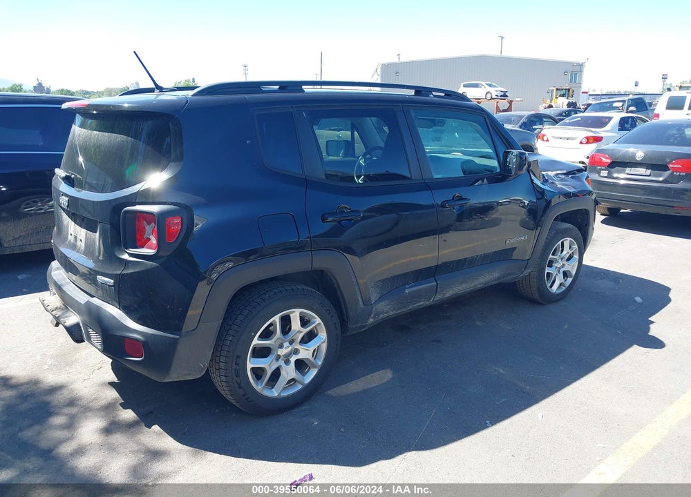 2015 JEEP RENEGADE LATITUDE VIN: ZACCJBBT0FPB73236