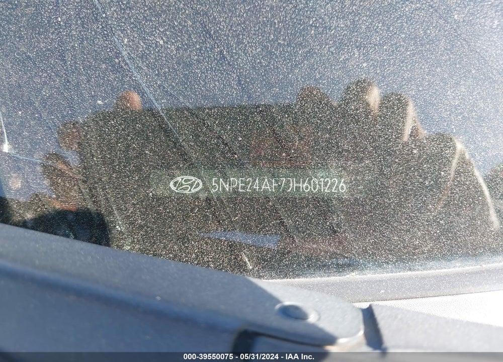 2018 HYUNDAI SONATA SE VIN: 5NPE24AF7JH601226
