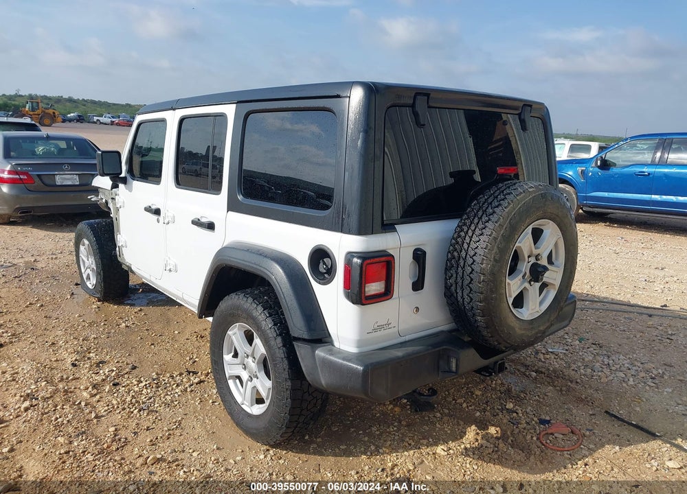 2018 JEEP WRANGLER UNLIMITED SPORT 4X4 VIN: 1C4HJXDG8JW137363