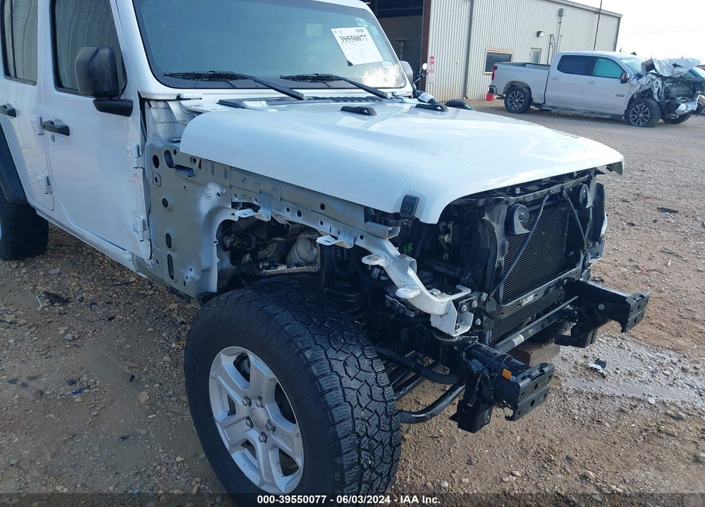 2018 JEEP WRANGLER UNLIMITED SPORT 4X4 VIN: 1C4HJXDG8JW137363