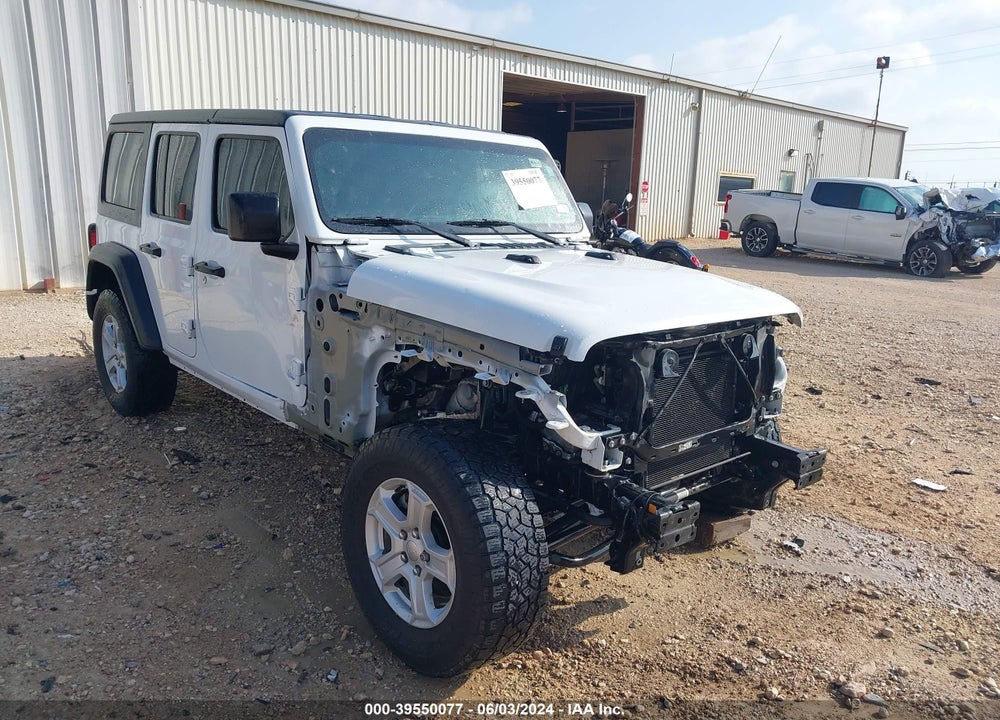 2018 JEEP WRANGLER UNLIMITED SPORT 4X4 VIN: 1C4HJXDG8JW137363