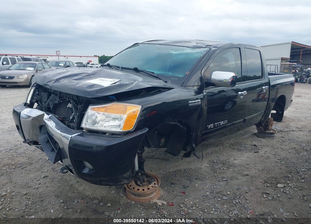 2014 NISSAN TITAN SV VIN: 1N6BA0EC6EN514161