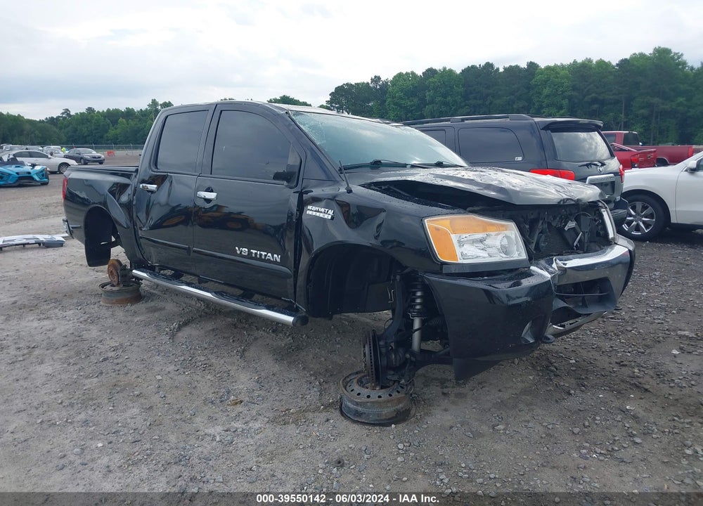 2014 NISSAN TITAN SV VIN: 1N6BA0EC6EN514161