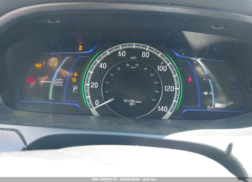 2015 HONDA ACCORD HYBRID EX-L VIN: 1HGCR6F55FA012304