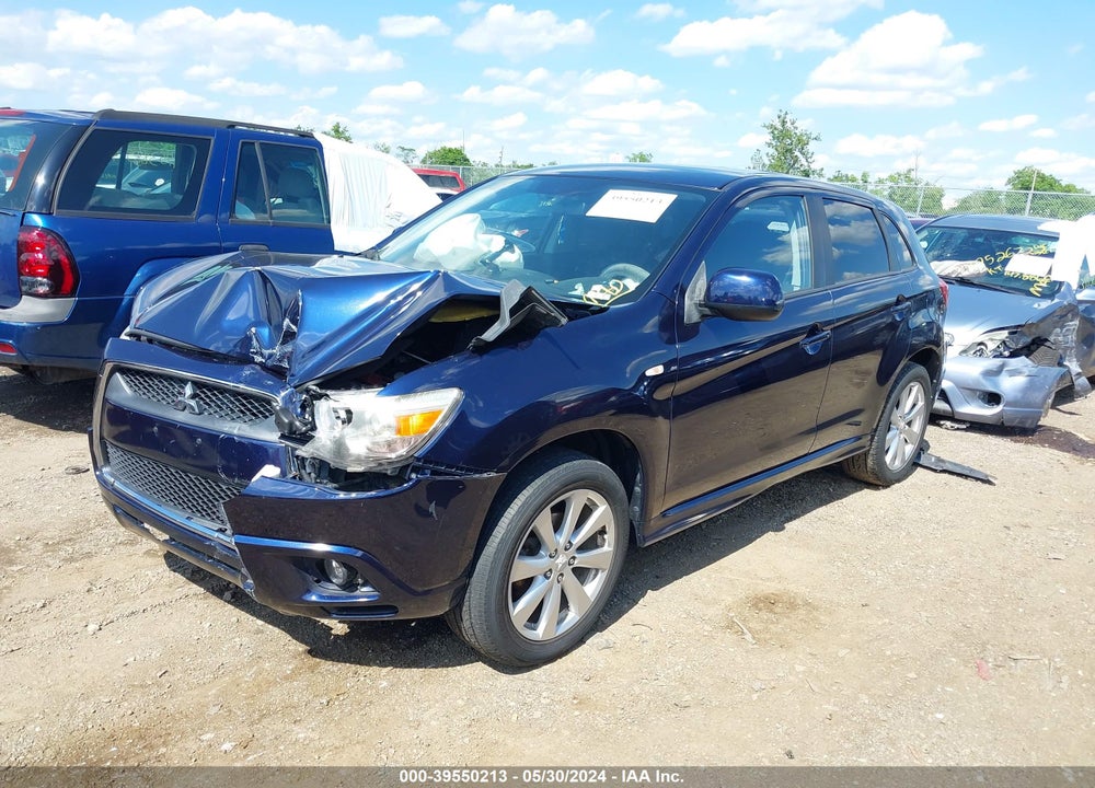 2012 MITSUBISHI OUTLANDER SPORT SE VIN: JA4AP4AU9CZ001604