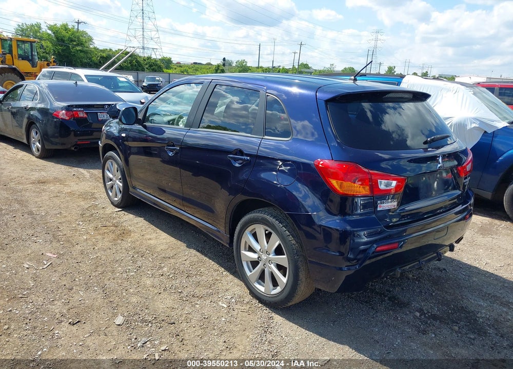 2012 MITSUBISHI OUTLANDER SPORT SE VIN: JA4AP4AU9CZ001604