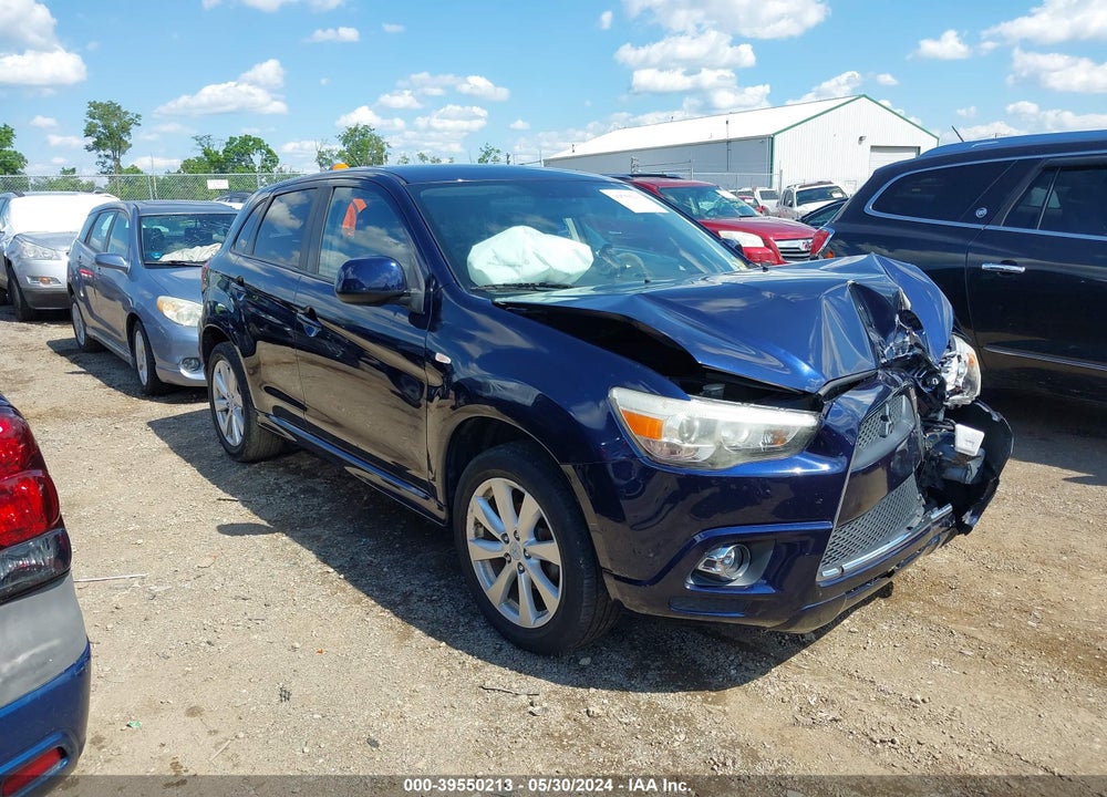 2012 MITSUBISHI OUTLANDER SPORT SE VIN: JA4AP4AU9CZ001604