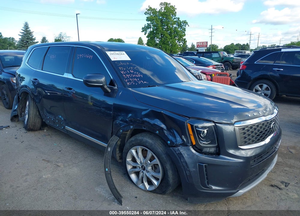 2020 KIA TELLURIDE LX VIN: 5XYP2DHC8LG094061