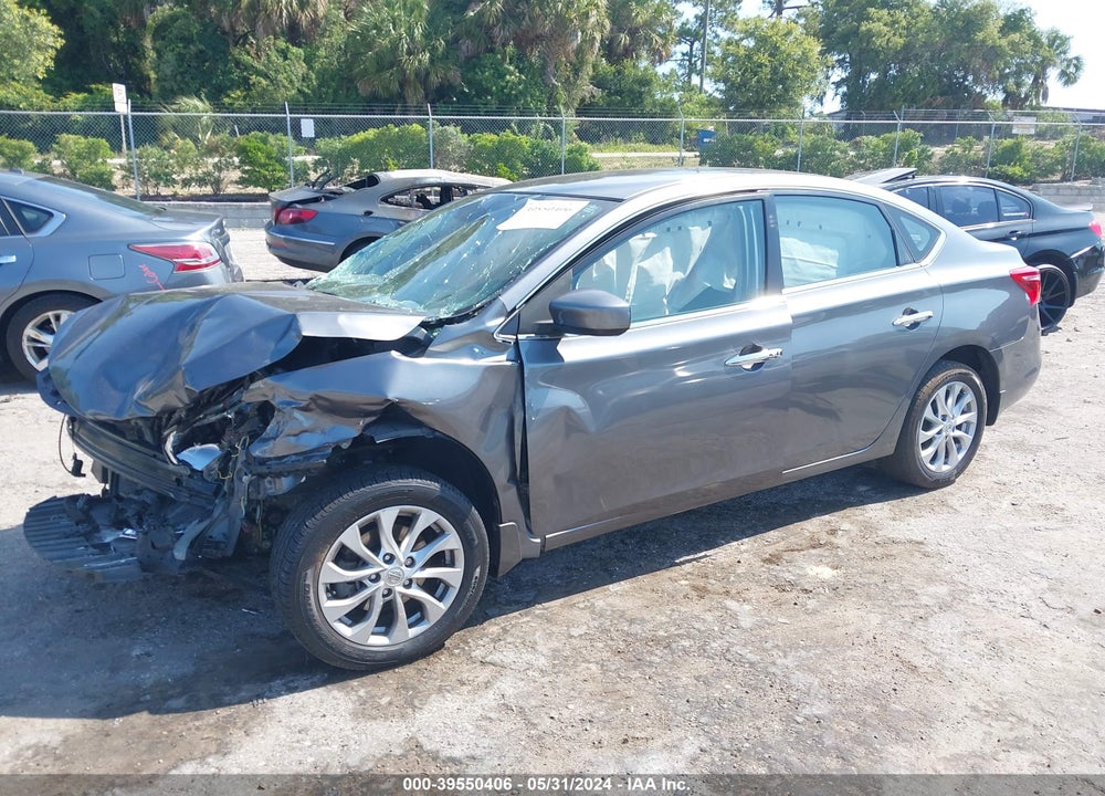 2019 NISSAN SENTRA SV VIN: 3N1AB7AP6KY321927