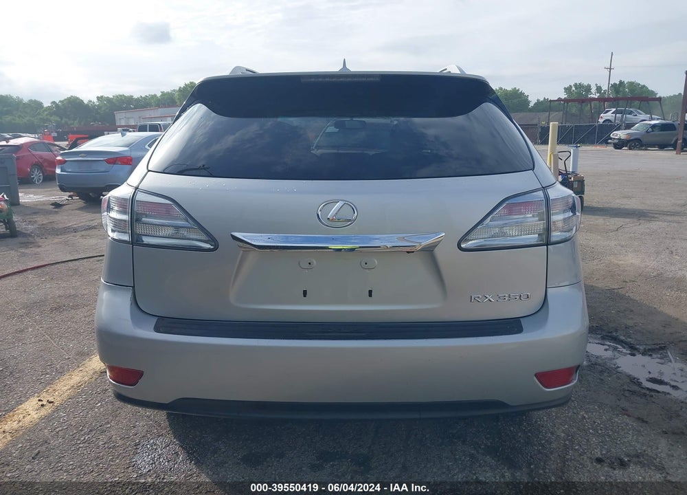 2011 LEXUS RX 350 VIN: 2T2BK1BA7BC096700