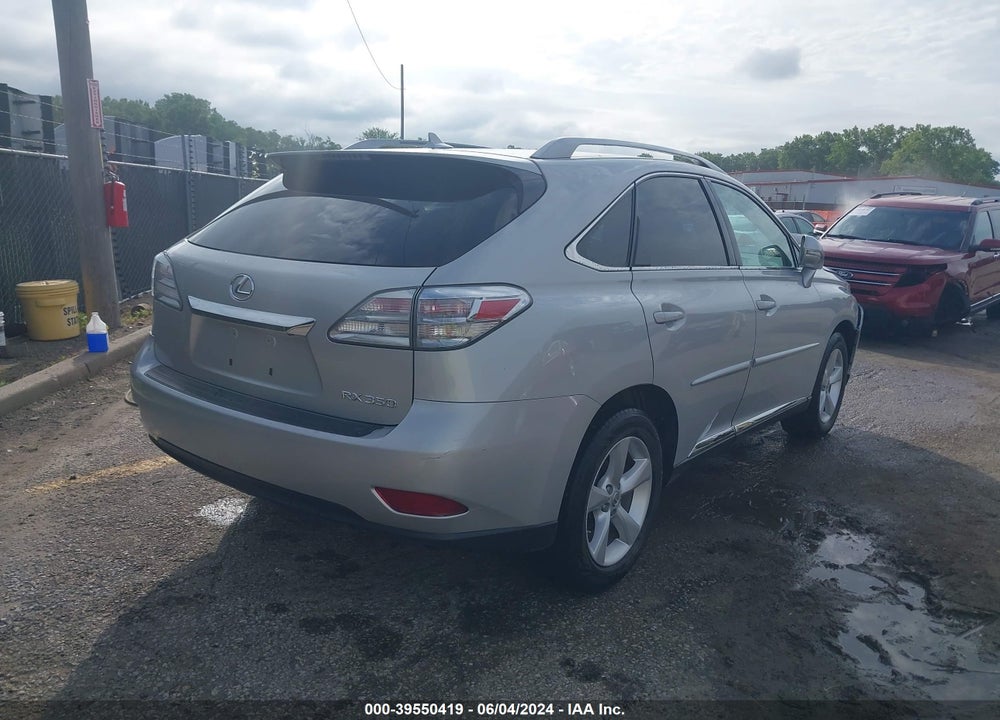 2011 LEXUS RX 350 VIN: 2T2BK1BA7BC096700