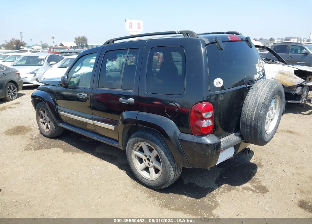 2005 JEEP LIBERTY LIMITED EDITION VIN: 1J8GL58KX5W509311