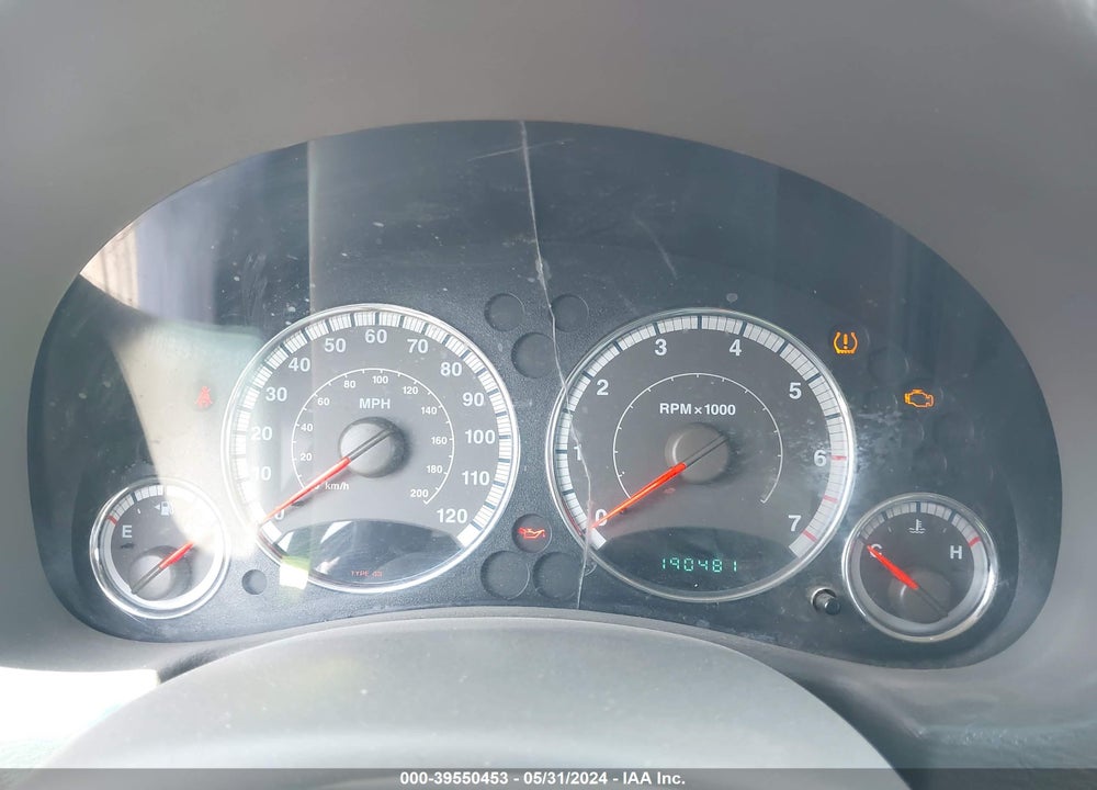 2005 JEEP LIBERTY LIMITED EDITION VIN: 1J8GL58KX5W509311