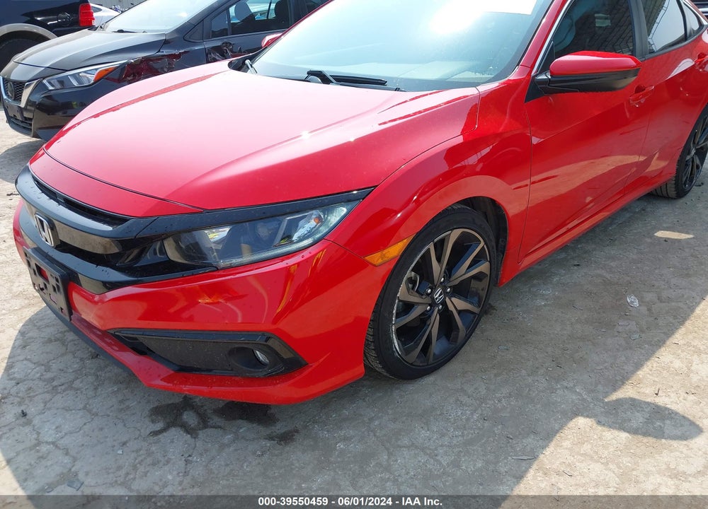 2019 HONDA CIVIC SPORT VIN: 2HGFC2F8XKH527165