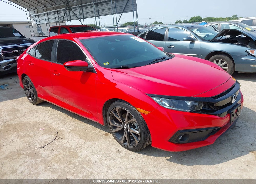 2019 HONDA CIVIC SPORT VIN: 2HGFC2F8XKH527165