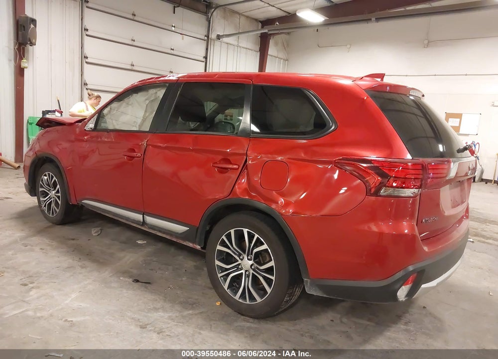 2018 MITSUBISHI OUTLANDER SE VIN: JA4AD3A39JZ041463
