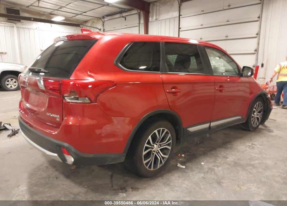 2018 MITSUBISHI OUTLANDER SE VIN: JA4AD3A39JZ041463