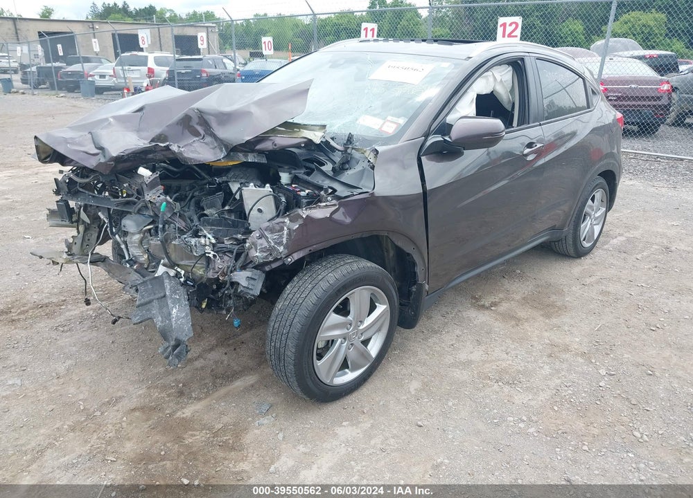 2020 HONDA HR-V AWD EX VIN: 3CZRU6H52LM735380