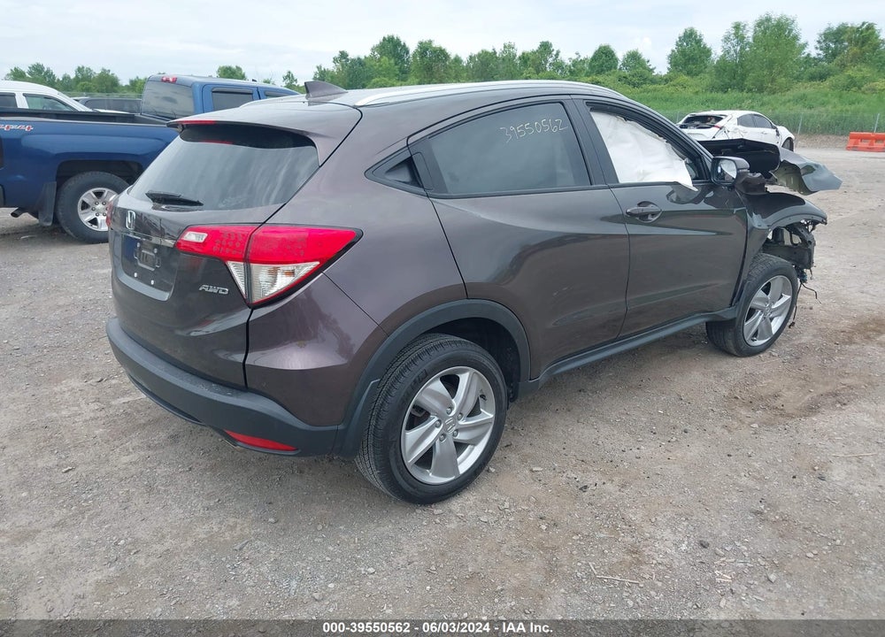2020 HONDA HR-V AWD EX VIN: 3CZRU6H52LM735380