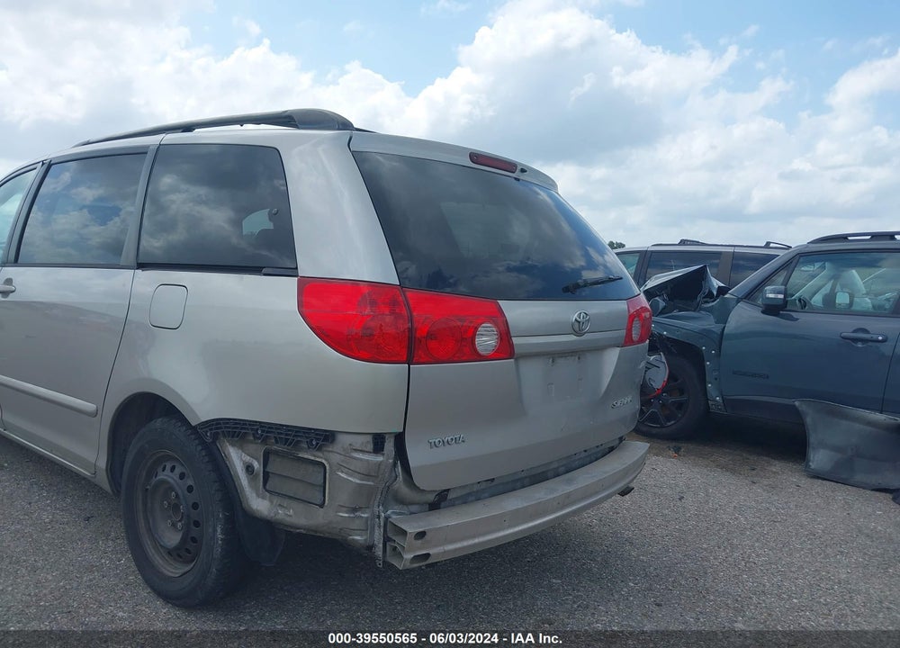 2007 TOYOTA SIENNA LE VIN: 5TDZK23C17S039559