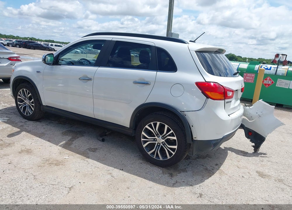 2016 MITSUBISHI OUTLANDER SPORT 2.4 GT VIN: JA4AR4AW6GZ037283