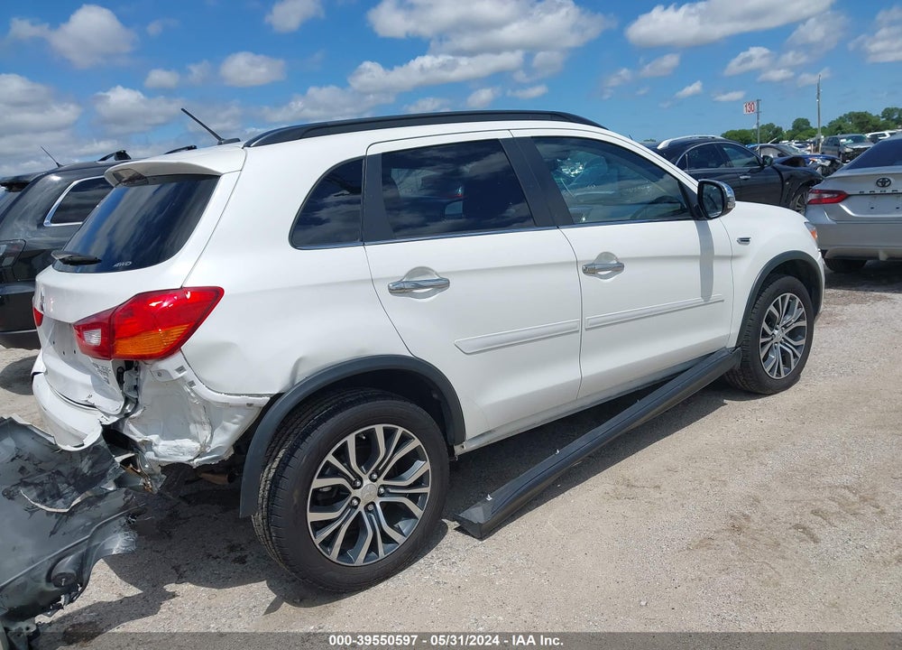 2016 MITSUBISHI OUTLANDER SPORT 2.4 GT VIN: JA4AR4AW6GZ037283