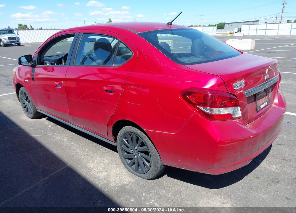 2020 MITSUBISHI MIRAGE G4 LE VIN: ML32F4FJ3LHF10742