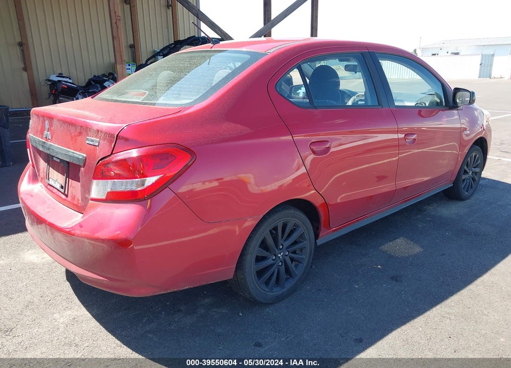 2020 MITSUBISHI MIRAGE G4 LE VIN: ML32F4FJ3LHF10742