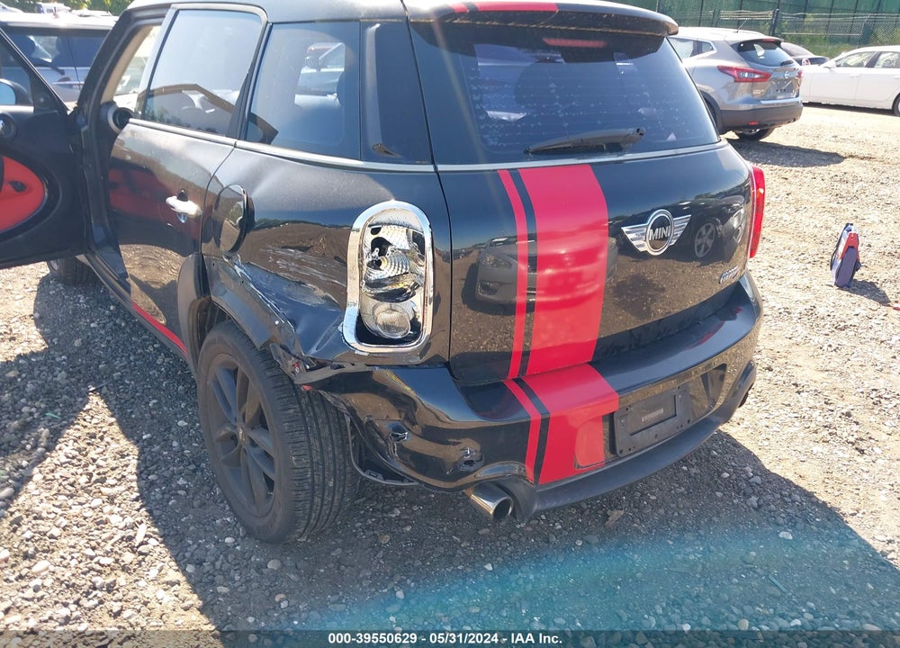 2011 MINI COOPER S COUNTRYMAN VIN: WMWZC3C55BWH98115