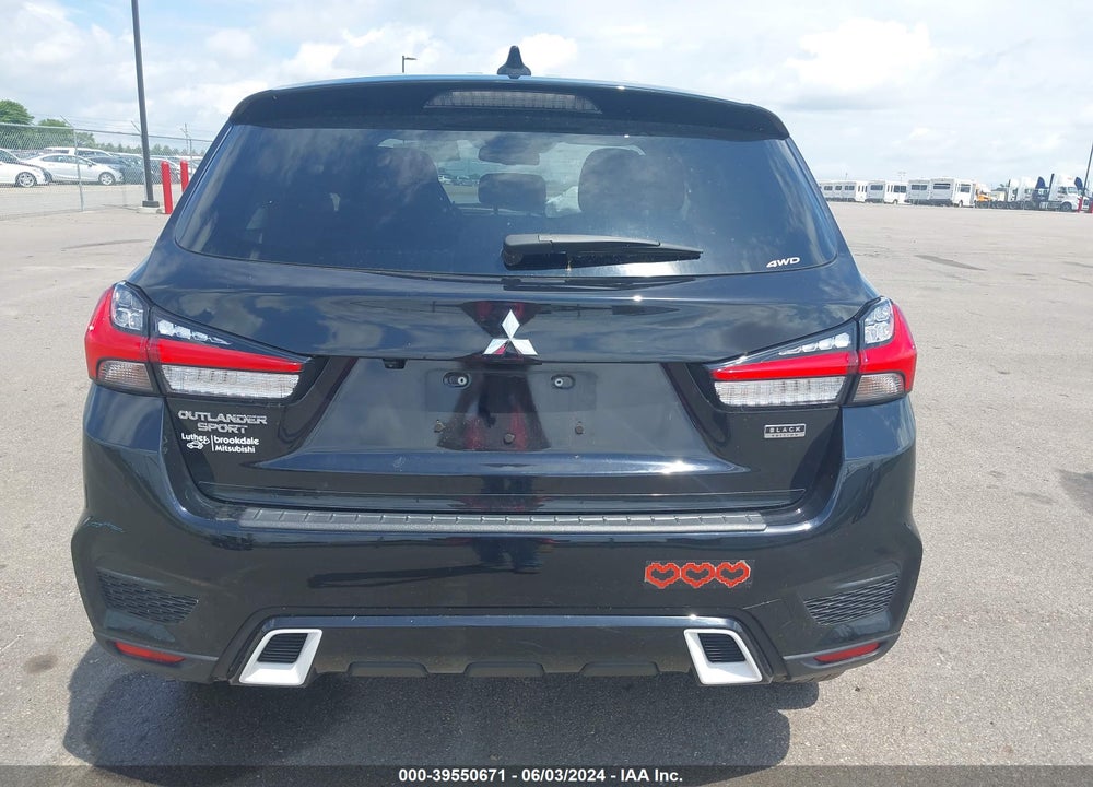 2022 MITSUBISHI OUTLANDER SPORT 2.0 BE AWC VIN: JA4ARUAU2NU019338