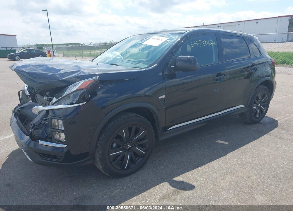 2022 MITSUBISHI OUTLANDER SPORT 2.0 BE AWC VIN: JA4ARUAU2NU019338
